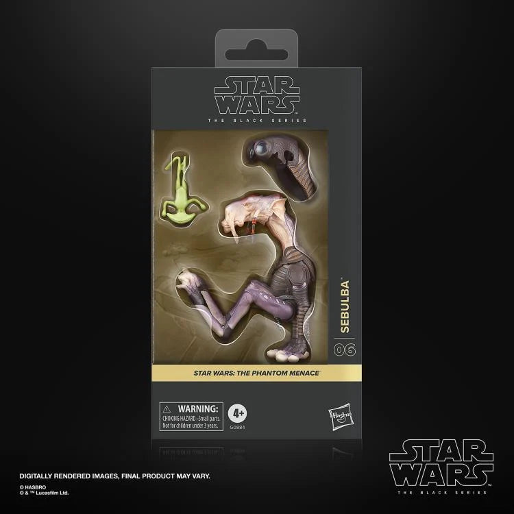Star Wars: The Black Series 6" Sebulba (The Phantom Menace) Action Figure (Hasbro)