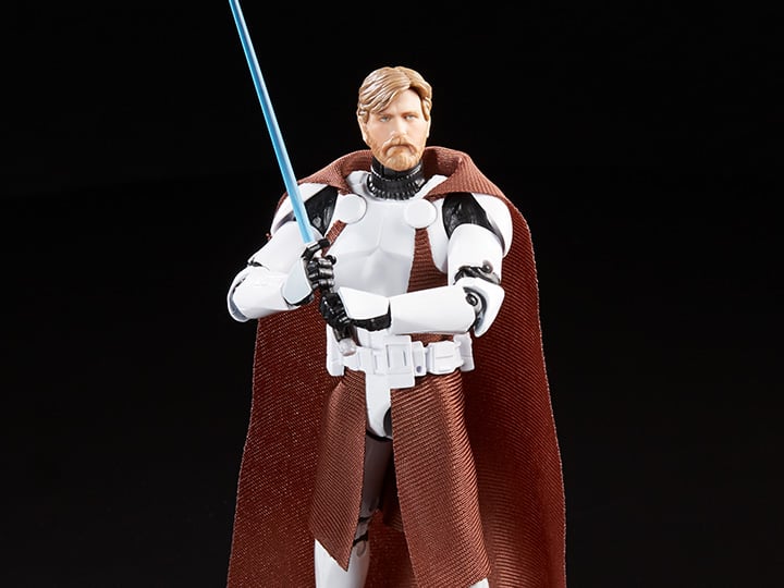 Star Wars: The Black Series 6" Clone Commander Obi-Wan Kenobi (The Clone Wars) Action Figure (Hasbro)