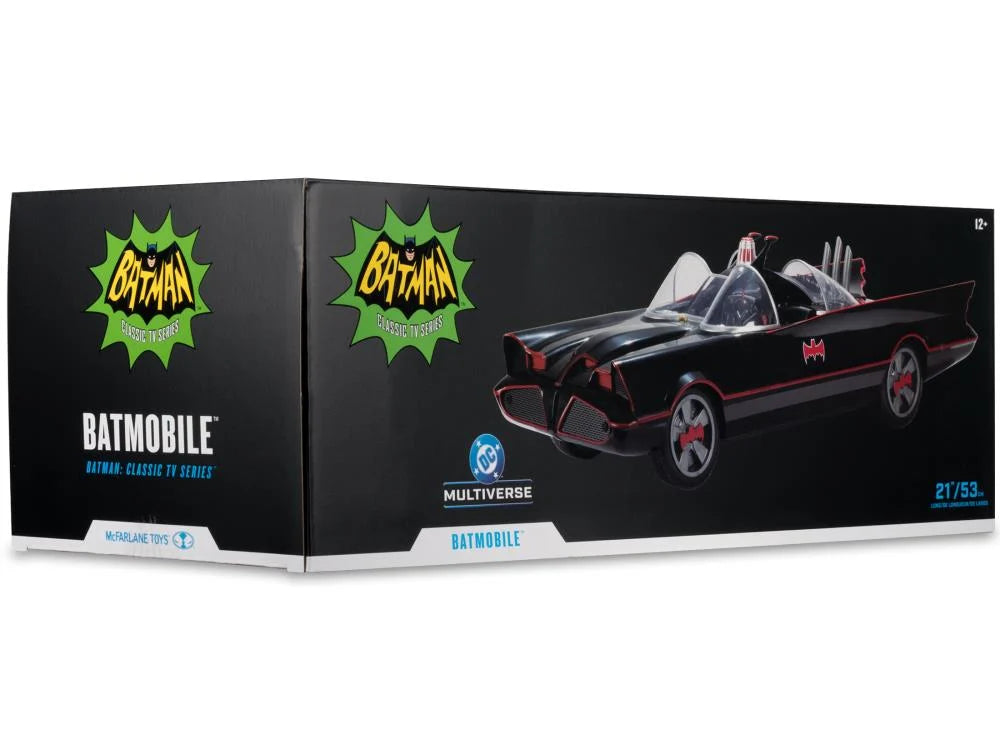 DC Multiverse Batman Batmobile Batman Classic TV Series Vehicle (McFarlane Toys)