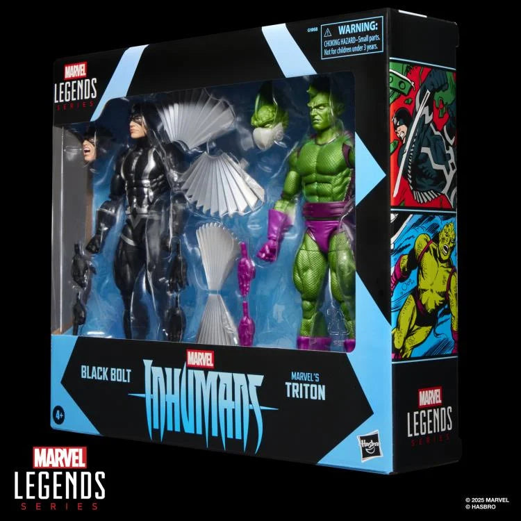 🔥PRESALE🔥Inhumans Marvel Legends Black Bolt and Marvel's Triton Action Figure Two-Pack (McFarlane Toys)