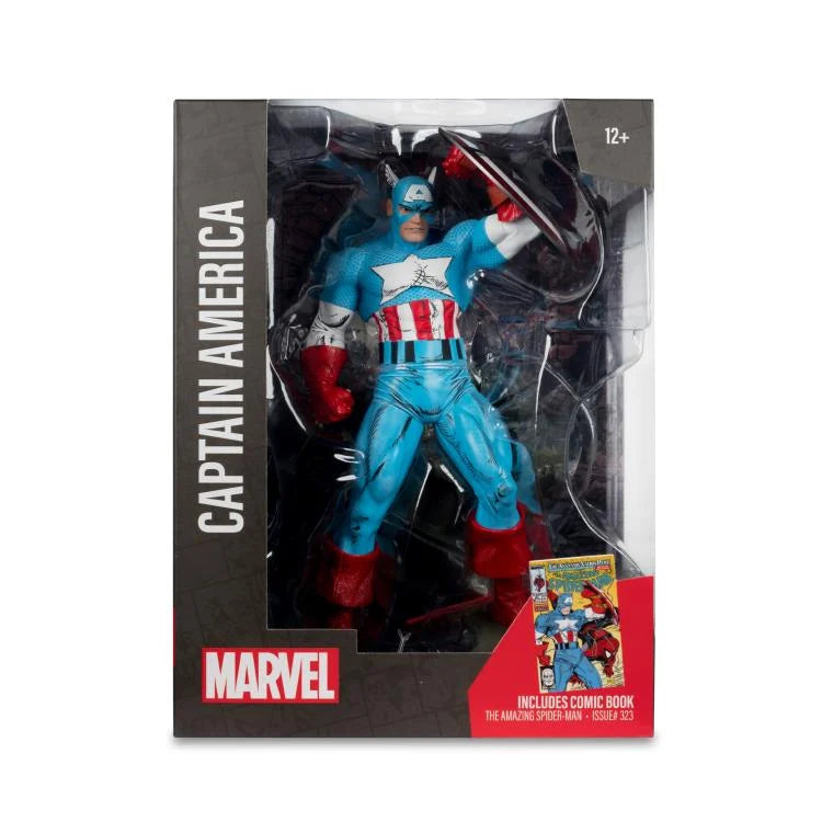 Marvel Comics Captain America (The Amazing Spider-Man #323) 1/6 Scale Figure (McFarlane Toys)