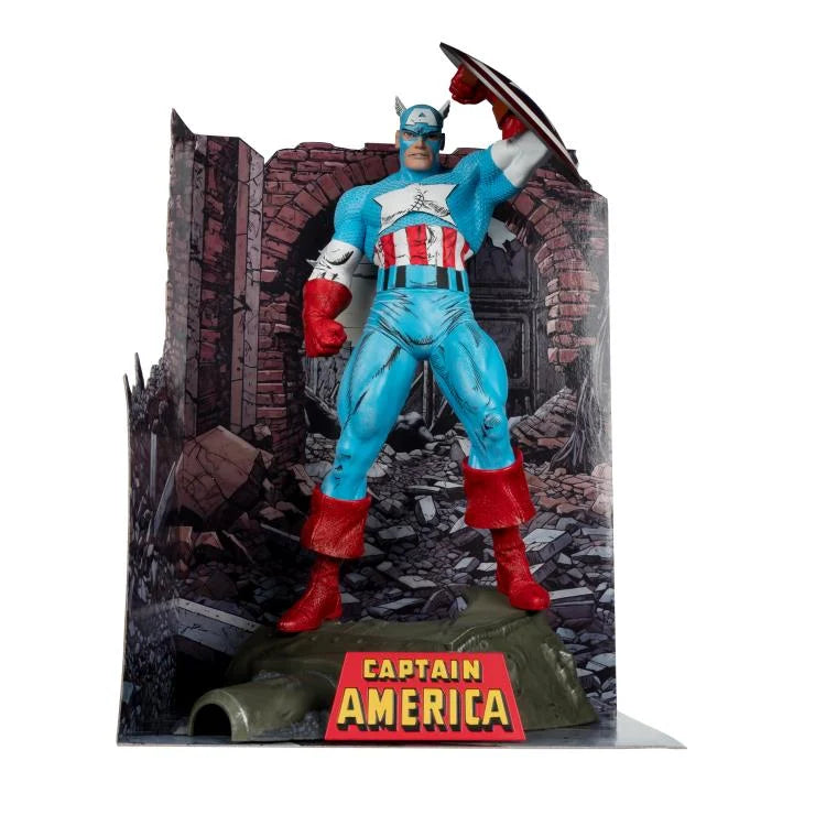 Marvel Comics Captain America (The Amazing Spider-Man #323) 1/6 Scale Figure (McFarlane Toys)