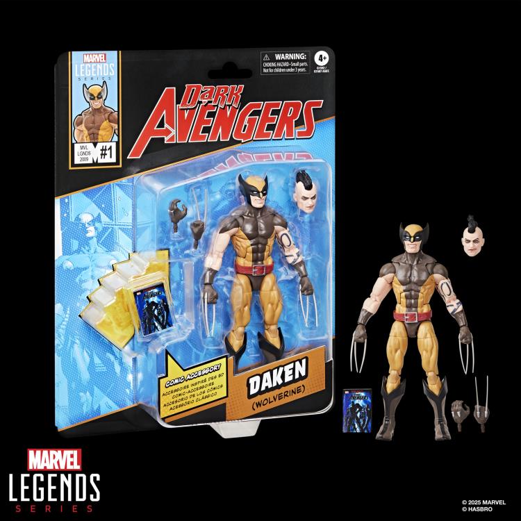 Dark Avengers #1 Marvel Legends Daken (Wolverine) Action Figure (Hasbro)