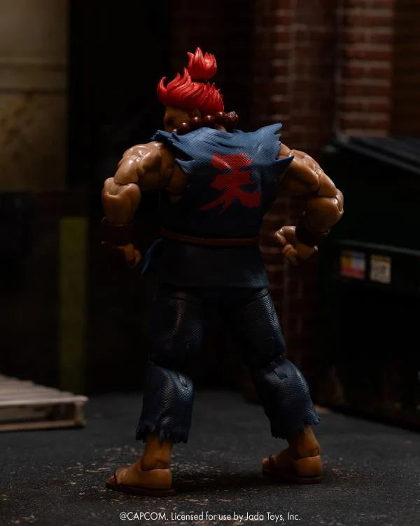 🔥PRESALE🔥Ultra Street Fighter II: The Final Challengers Akuma 1/12 Scale Action Figure (Jada Toys)