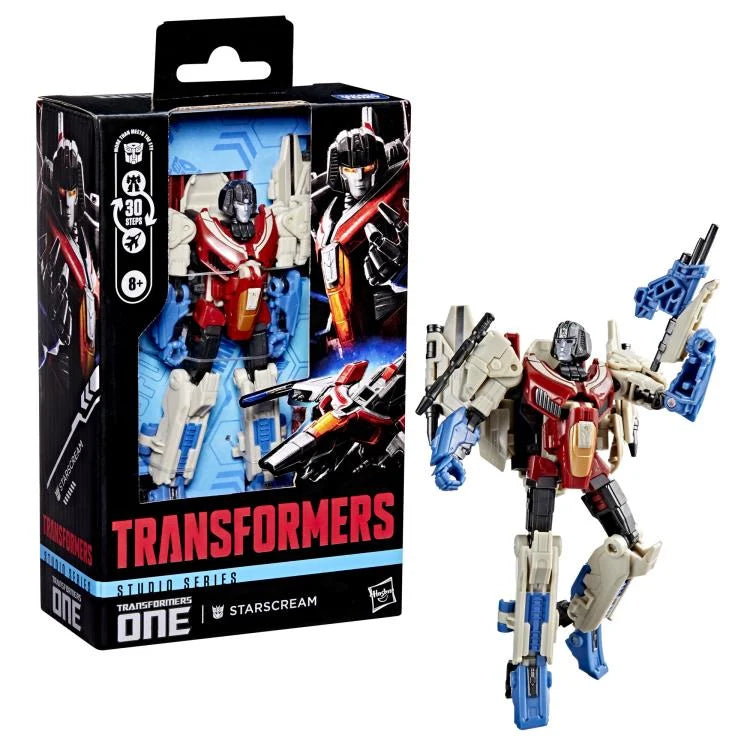 Transformers: One Studio Series Deluxe Class Starscream Action Figure (Hasbro)