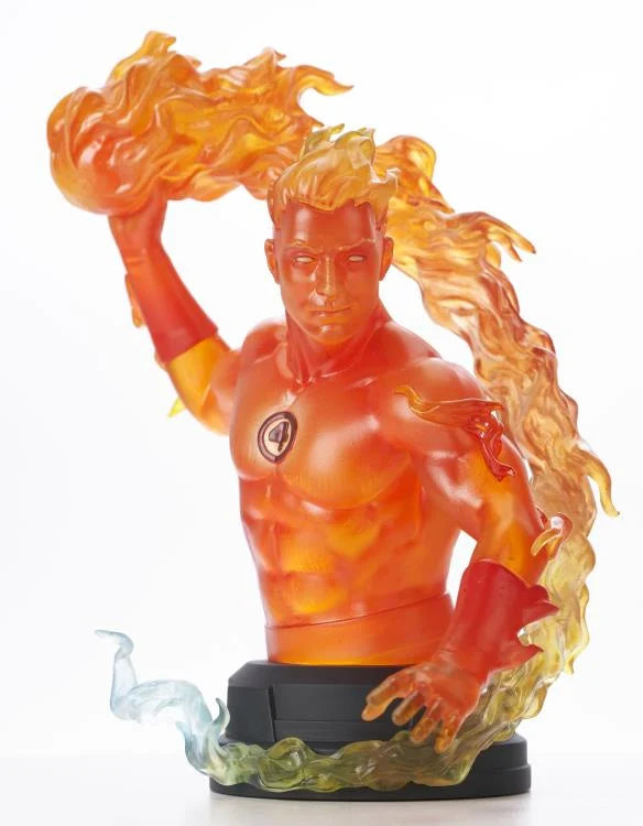 Marvel Comics Human Torch 1/6 Scale Limited Edition Bust (Diamond Select Toys)