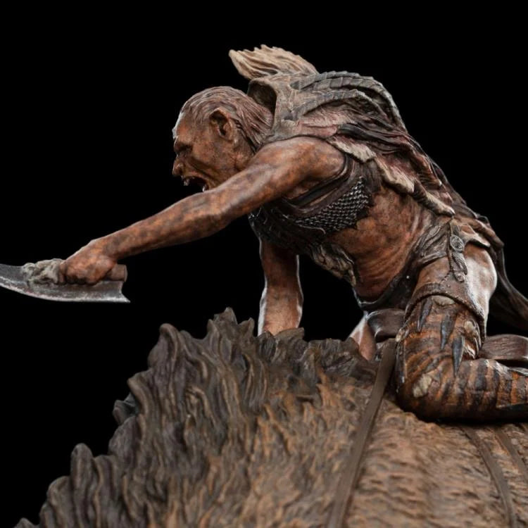 🔥PRESALE🔥The Lord of the Rings Sharku on Warg Miniature Statue (Weta Workshop)