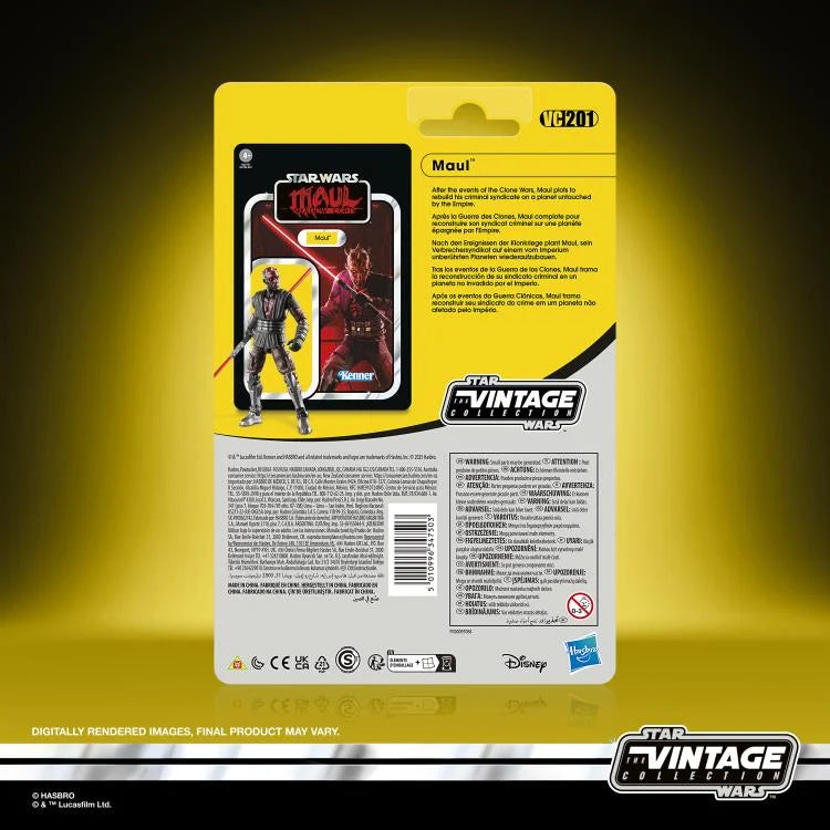 🔥PRESALE🔥Star Wars: The Vintage Collection Maul (Maul - Shadow Lord) Action Figure (Hasbro)