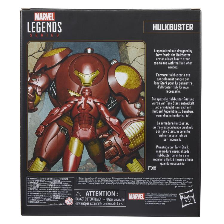 The Invincible Iron Man Marvel Legends Deluxe Hulkbuster Action Figure (Hasbro)