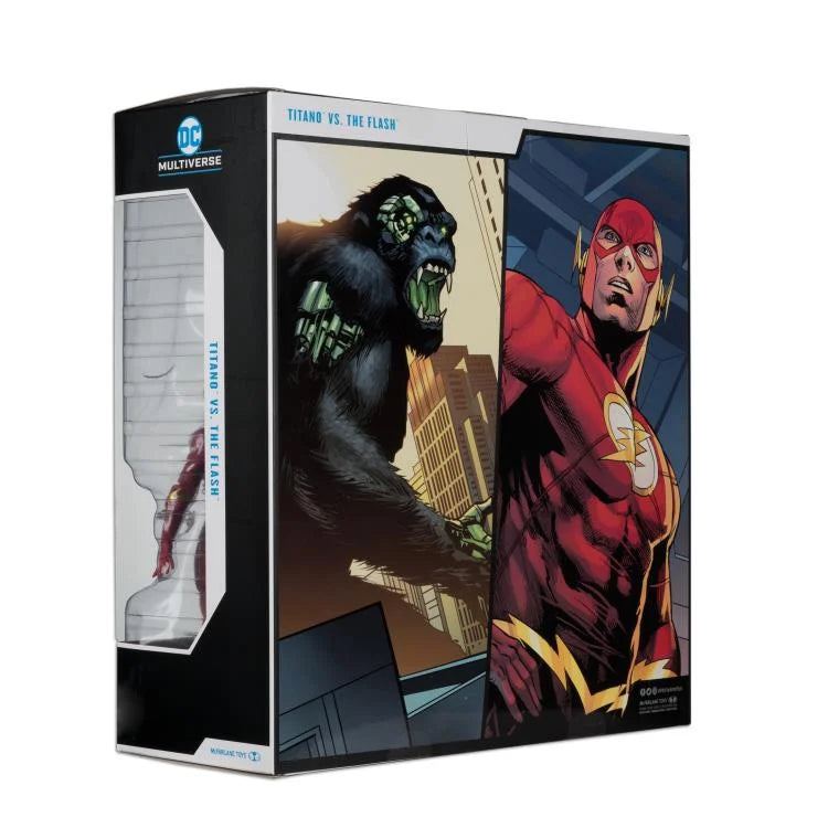 DC Multiverse Titano vs. The Flash Action Figure Two-Pack (McFarlane Toys)