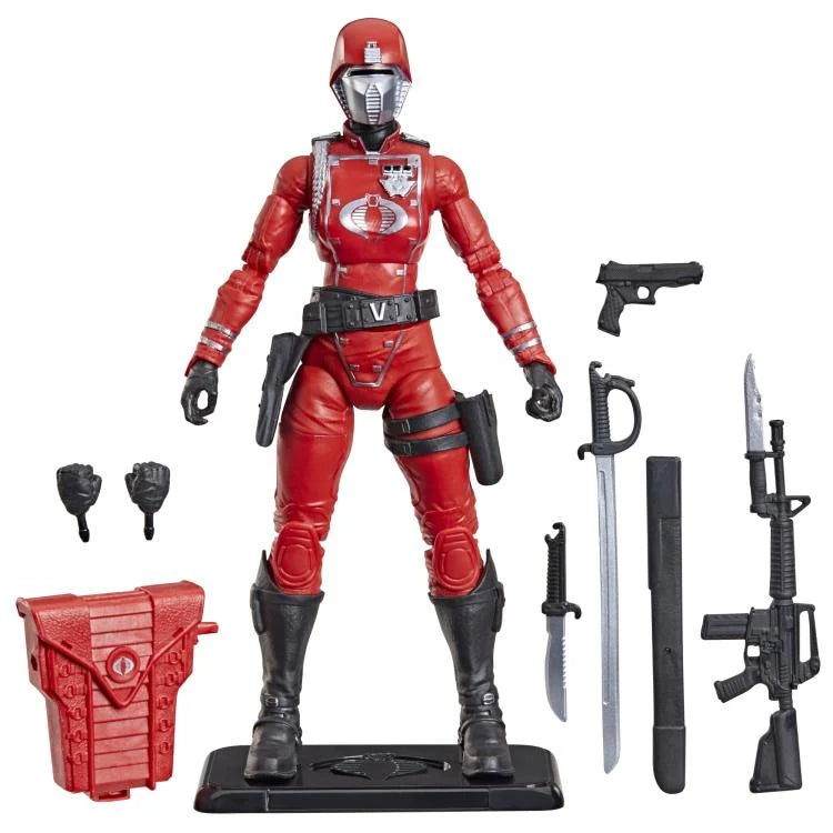 🔥PRESALE🔥G.I. Joe Classified Series Retro Collection Female Crimson Guard Action Figure (Hasbro)