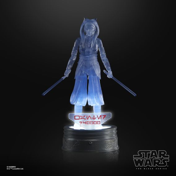 Star Wars The Black Series Holocomm Collection Ahsoka Tano Exclusive 6-Inch Action Figure (Hasbro)