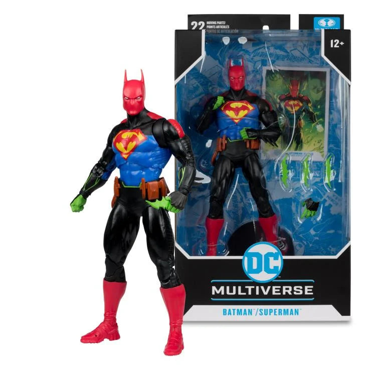 Batman/Superman: World's Finest DC Multiverse Batman/Superman Fusion Action Figure (McFarlane Toys)