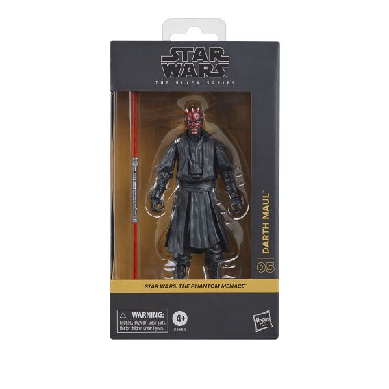 Star Wars The Black Series The Phantom Menace Darth Maul 6-Inch Action Figure (Hasbro)