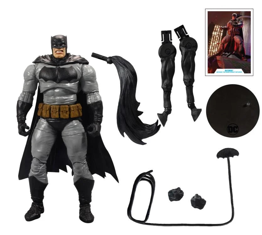 Batman: The Dark Knight Returns DC Multiverse Wave 1 Set of 4 Figures (Collect to Build: Batman's Horse) (McFarlane Toys)