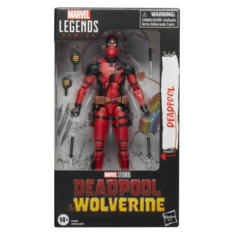 Deadpool & Wolverine Marvel Legends Deadpool Action Figure (Hasbro)