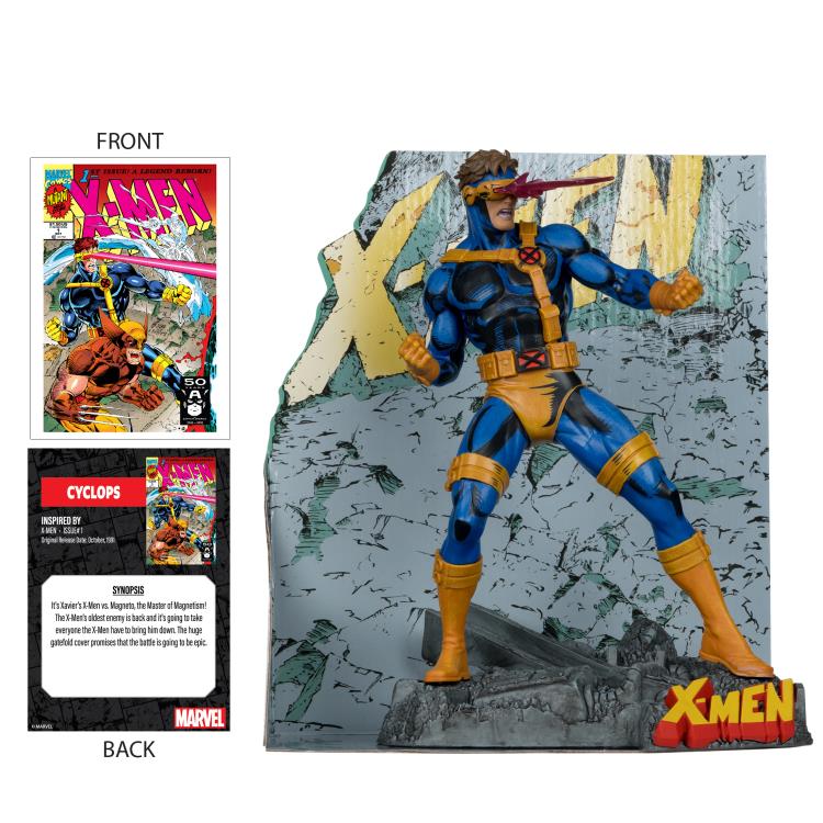 Marvel Comics Cyclops (X-Men #1) 1/10 Scale Figure (McFarlane Toys)