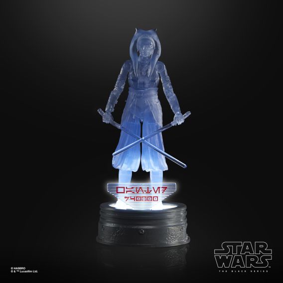 Star Wars The Black Series Holocomm Collection Ahsoka Tano Exclusive 6-Inch Action Figure (Hasbro)