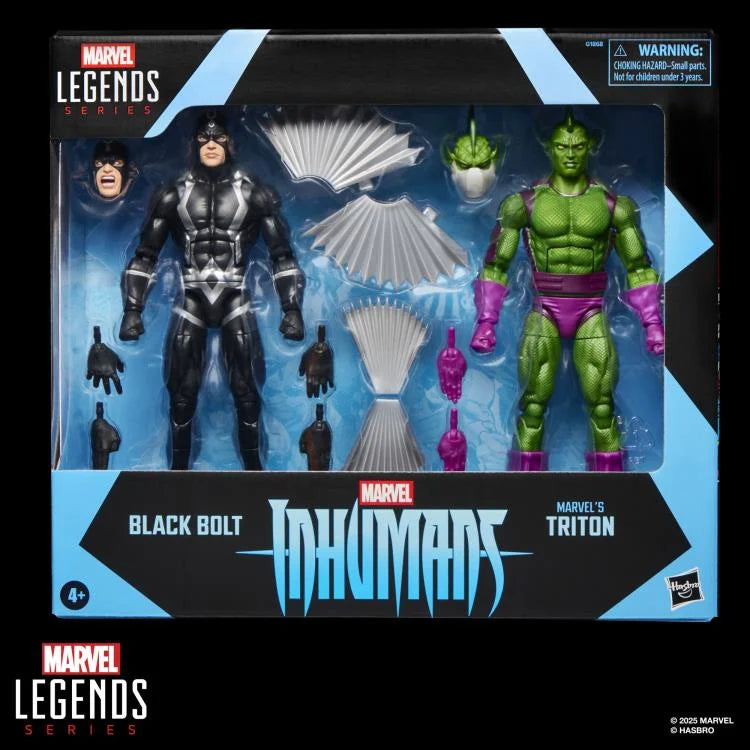 🔥PRESALE🔥Inhumans Marvel Legends Black Bolt and Marvel's Triton Action Figure Two-Pack (McFarlane Toys)