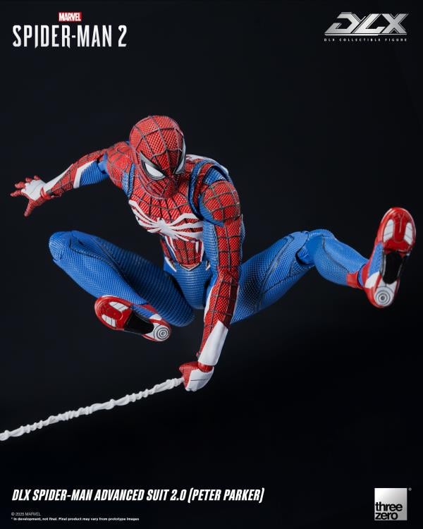 🔥PRESALE🔥Marvel's Spider-Man 2 DLX Spider-Man Advanced Suit 2.0 (Peter Parker) Action Figure (Threezero)
