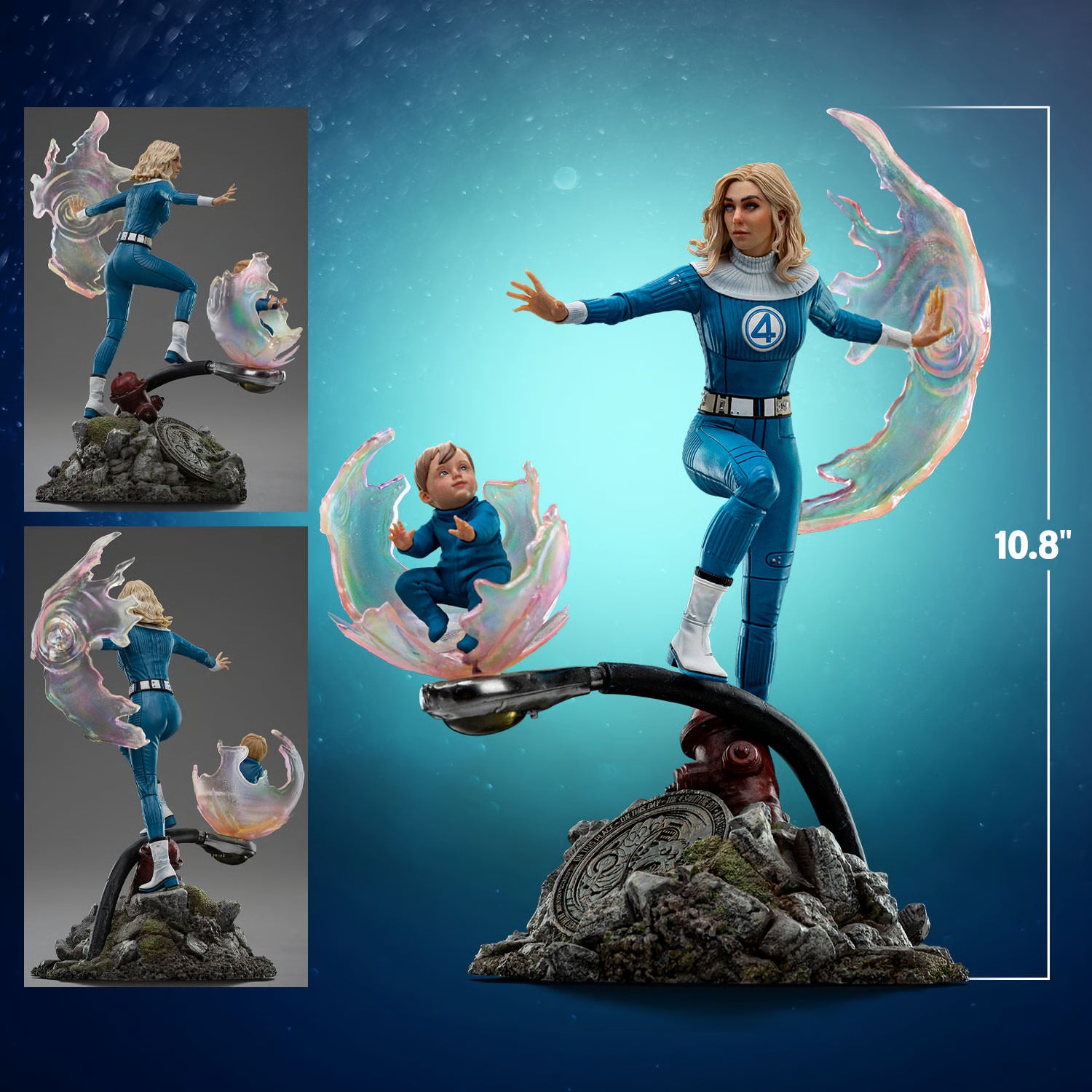 The Fantastic Four: First Steps Invisible Woman 1/10 Art Scale Statue (Iron Studios)