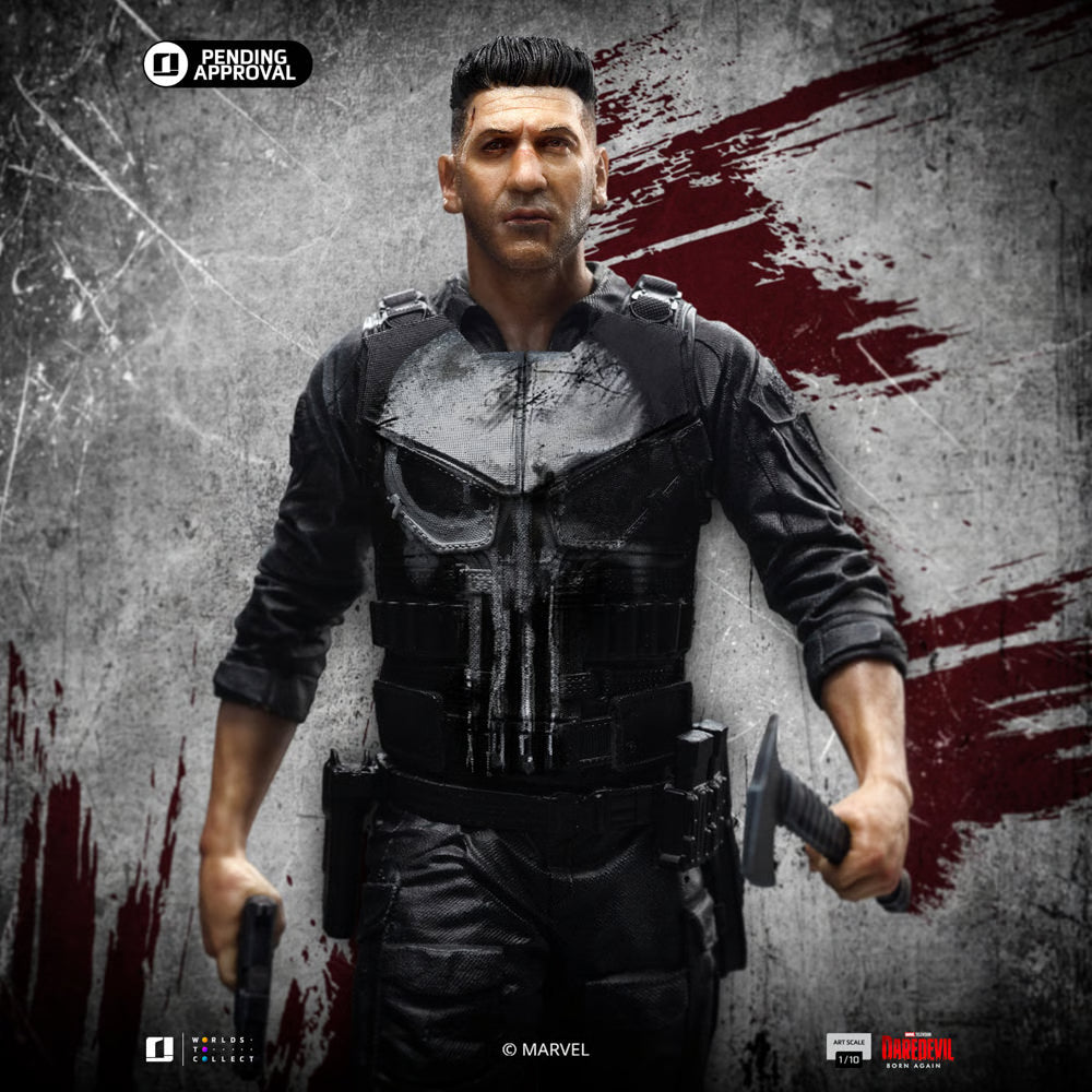 Daredevil: Born Again Punisher 1/10 Art Scale Statue (Iron Studios)
