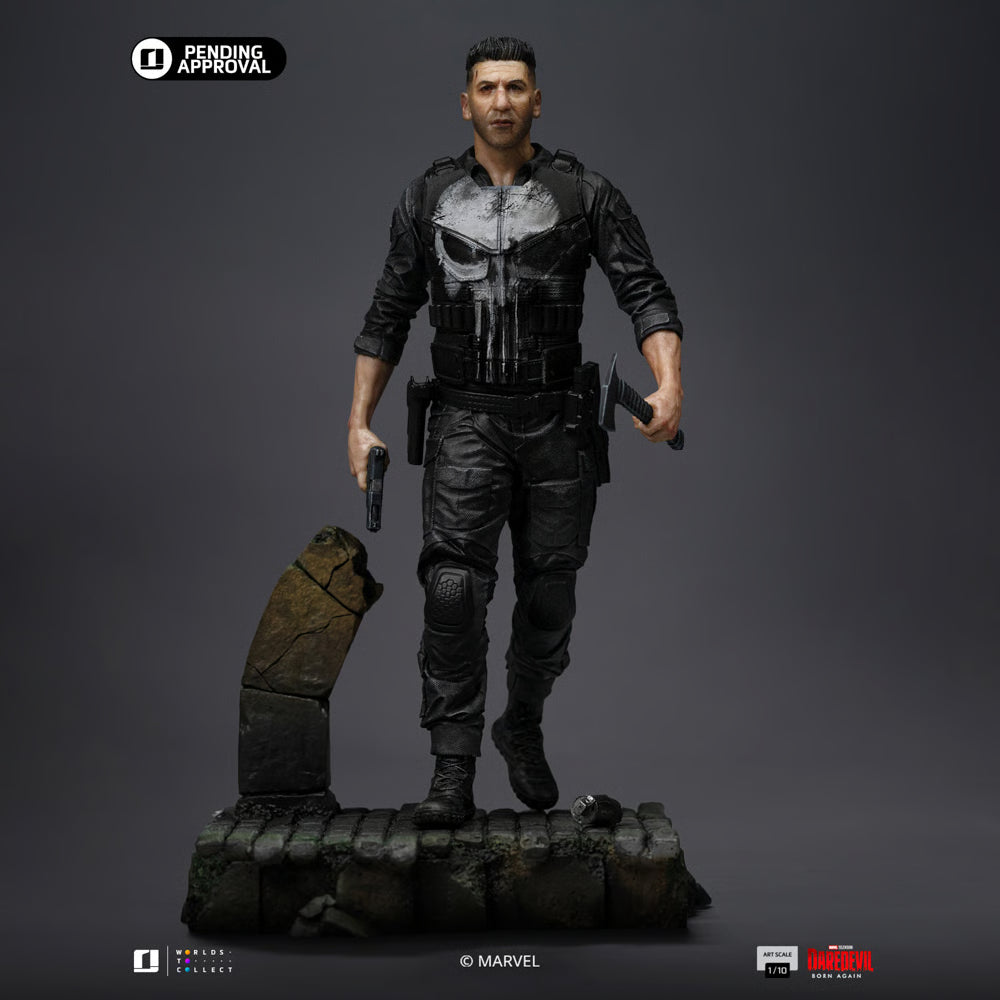 Daredevil: Born Again Punisher 1/10 Art Scale Statue (Iron Studios)