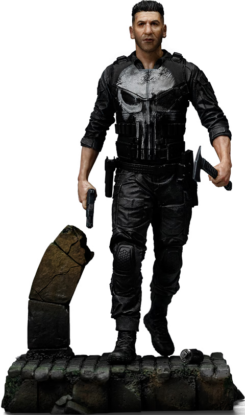 Daredevil: Born Again Punisher 1/10 Art Scale Statue (Iron Studios)