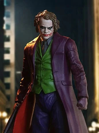 The Dark Knight DC Multiverse The Joker (Deluxe Theatrical Edition) Action Figure