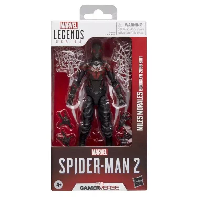 Marvel's Spider-Man 2 Marvel Legends Gamerverse Miles Morales (Brooklyn 2099 Suit) Action Figure (Hasbro)