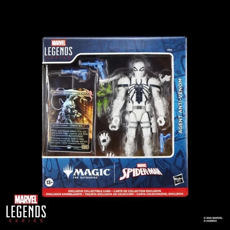 Marvel Legends Agent Anti-Venom Action Figure with Exclusive Magic: The Gathering Card (Hasbro)