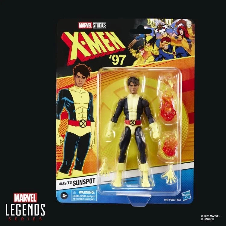 X-Men '97 Marvel Legends Marvel's Sunspot Action Figure (Hasbro)