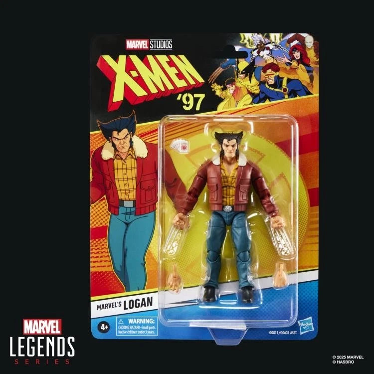 🔥PRESALE🔥X-Men '97 Marvel Legends Marvel's Logan Action Figure (Hasbro)
