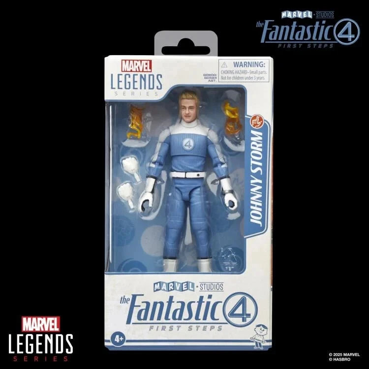 The Fantastic Four: First Steps Marvel Legends Johnny Storm Action Figure (Hasbro)