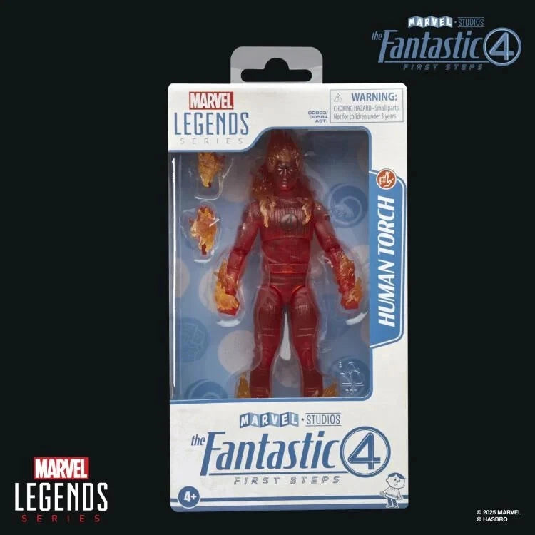 The Fantastic Four: First Steps Marvel Legends Human Torch Action Figure (Hasbro)