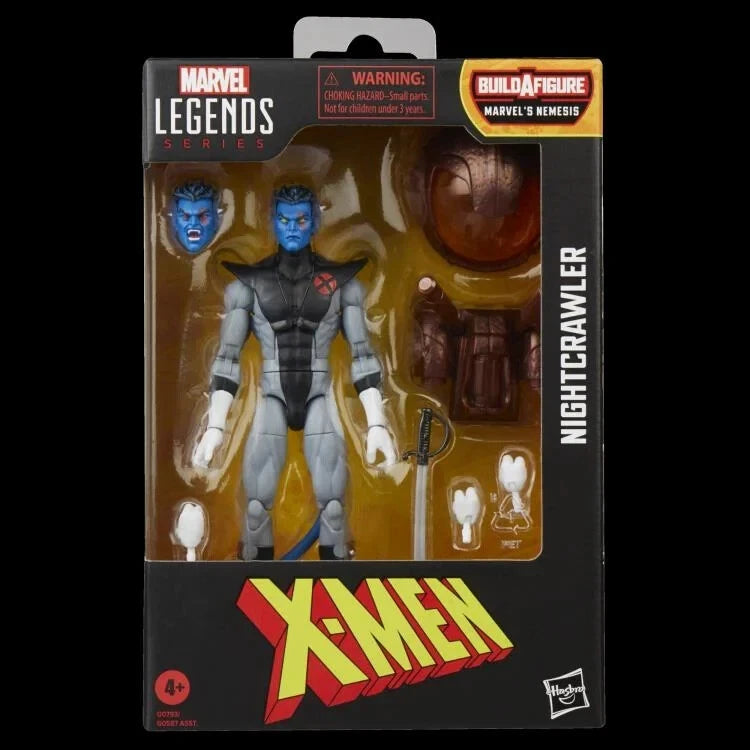 X-Men Marvel Legends Nightcrawler (Uncanny X-Force) Action Figure (Marvel's Nemesis BAF) (Hasbro)
