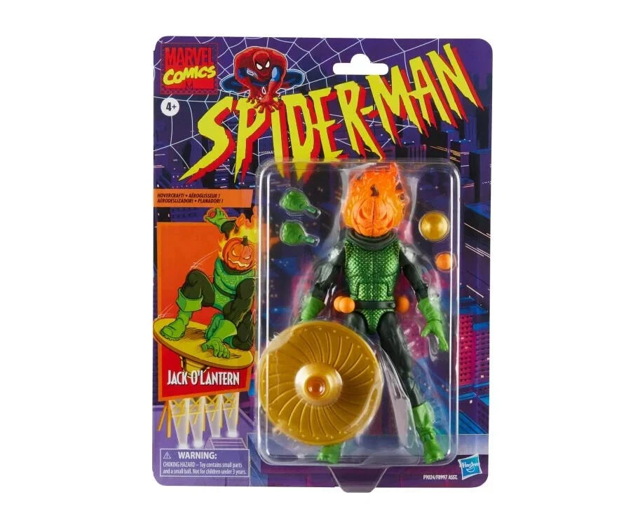 Spider-Man Marvel Legends Retro Collection Jack O'Lantern Action Figure (Hasbro)