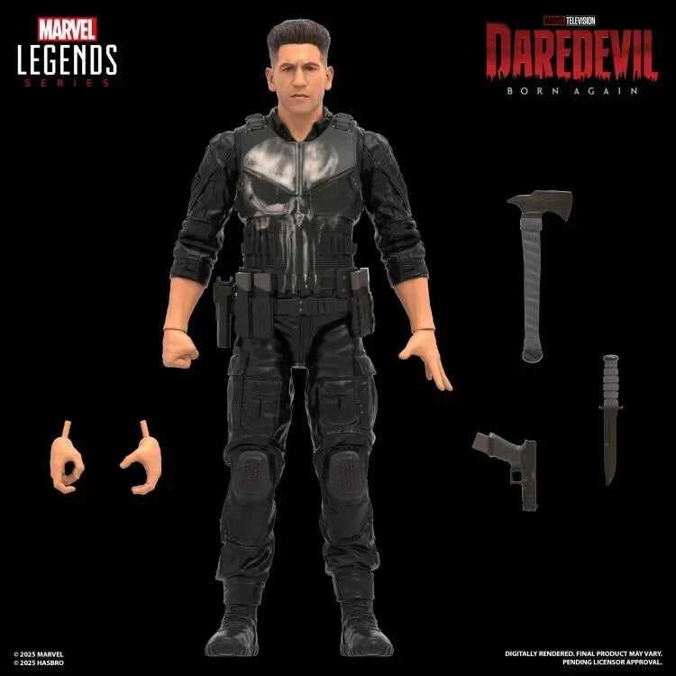 Daredevil: Born Again Marvel Legends Punisher Action Figure (Hasbro)