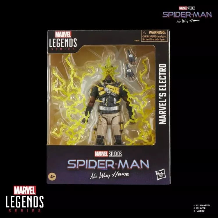 Spider-Man: No Way Home Marvel Legends Electro Deluxe Action Figure (Hasbro)