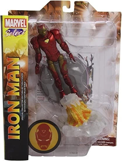Marvel Select Iron Man Action Figure (Diamond Select Toys)