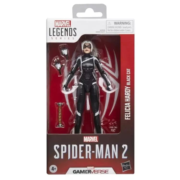Marvel's Spider-Man 2 Marvel Legends Gamerverse Felicia Hardy (Black Cat) Action Figure (Hasbro)