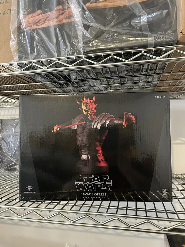 Diamond Select Star Wars: The Clone Wars Savage Opress 1/6 Scale Limited Bust
