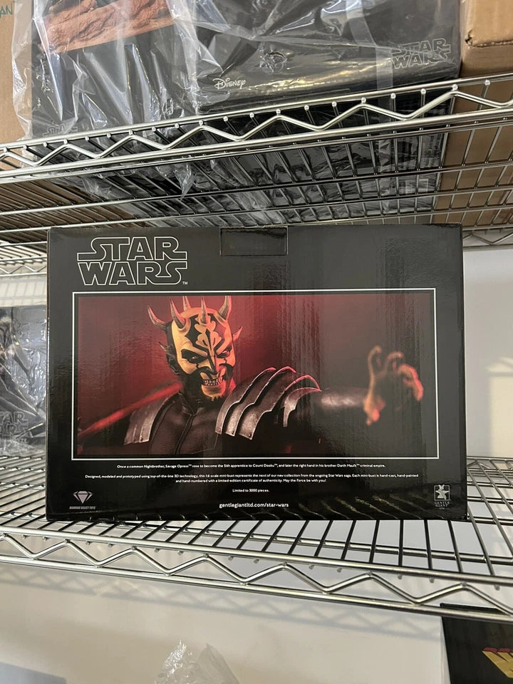 Diamond Select Star Wars: The Clone Wars Savage Opress 1/6 Scale Limited Bust