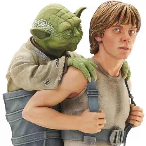 Star Wars: The Empire Strikes Back Luke Skywalker with Yoda 1:6 Scale Mini-Bust