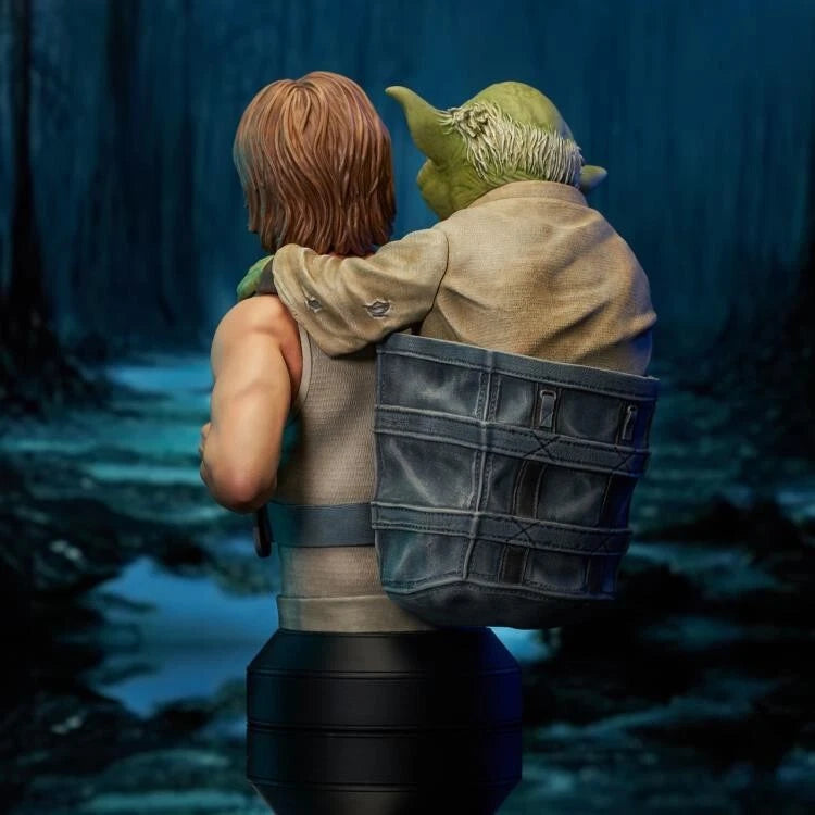 Star Wars: The Empire Strikes Back Luke Skywalker with Yoda 1:6 Scale Mini-Bust