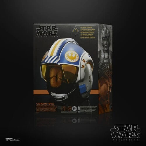 Hasbro Black Series Star Wars Carson Teva Electronic Helmet