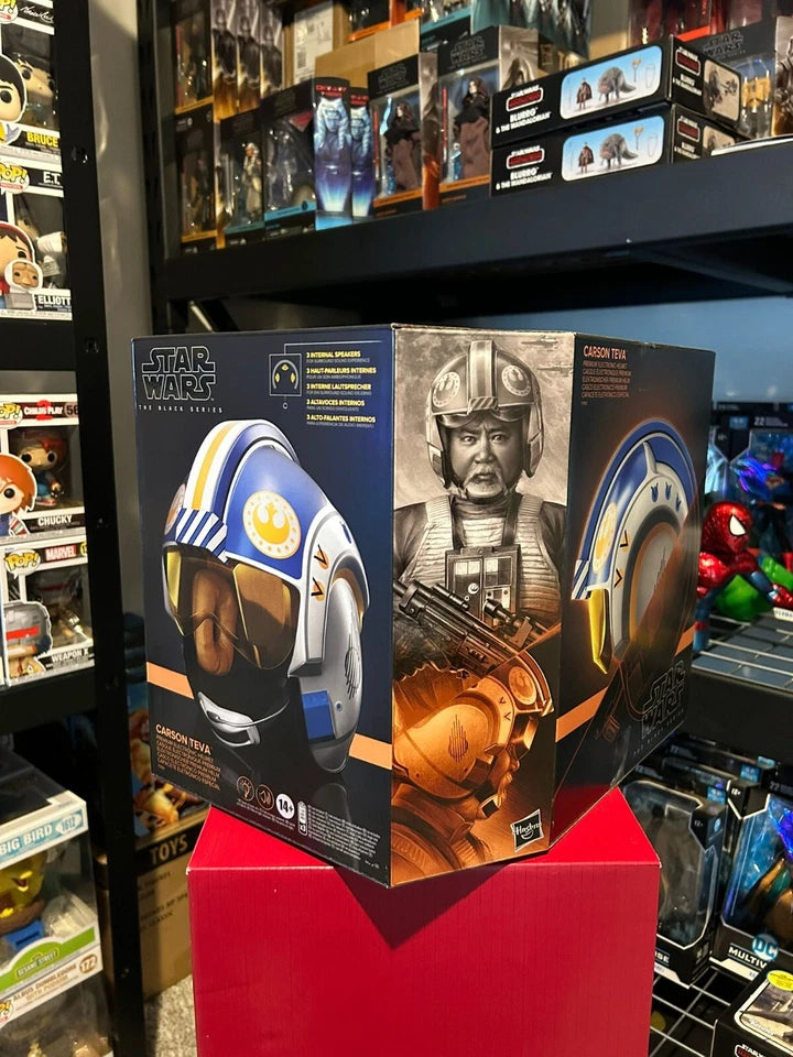 Hasbro Black Series Star Wars Carson Teva Electronic Helmet