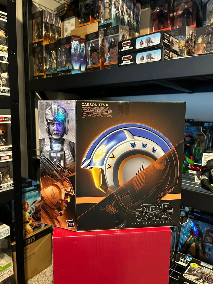 Hasbro Black Series Star Wars Carson Teva Electronic Helmet