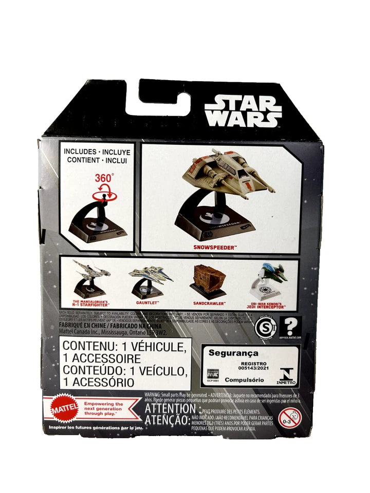 Star Wars Hot Wheels Starships Select Snowspeeder