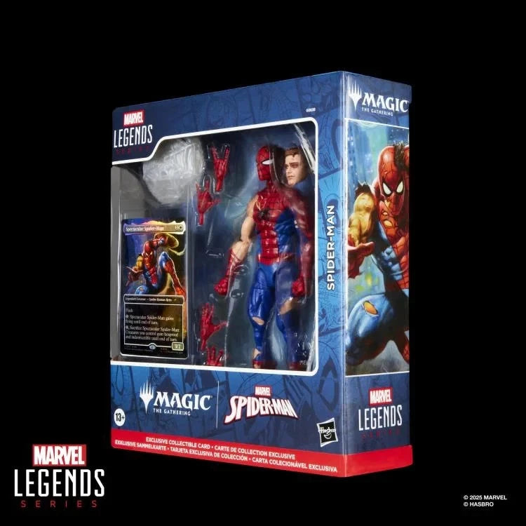 Marvel Legends Spider-Man Action Figure with Exclusive Magic: The Gathering Card (Hasbro)